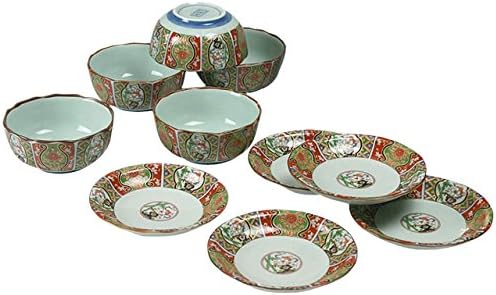 Arita Ware 157281 Kinko Imari Bancha Set with Tea Holder