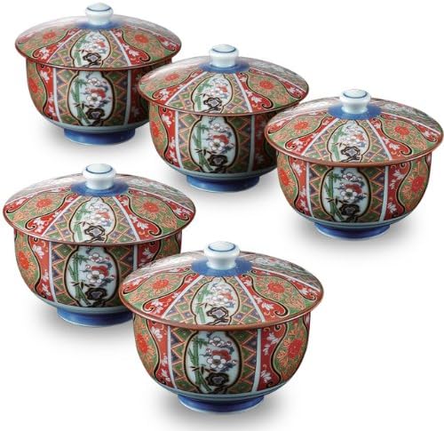 Arita Ware 157281 Kinko Imari Bancha Set with Tea Holder