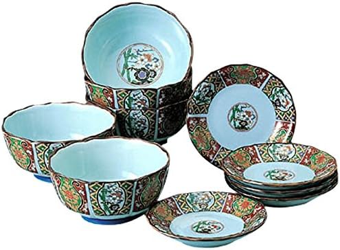 Arita Ware 157281 Kinko Imari Bancha Set with Tea Holder