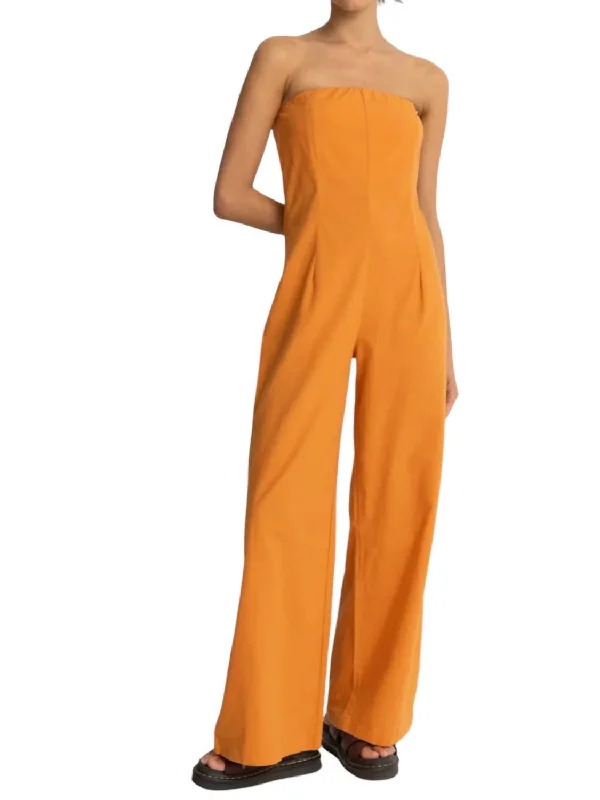 Mimi Jumpsuit In Orange