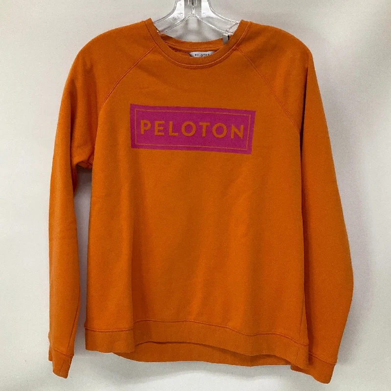 Sweatshirt Crewneck By Pendleton In Orange, Size: S