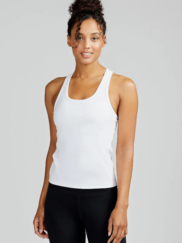 Sculptive Racer Back Tank with Built-in Bra