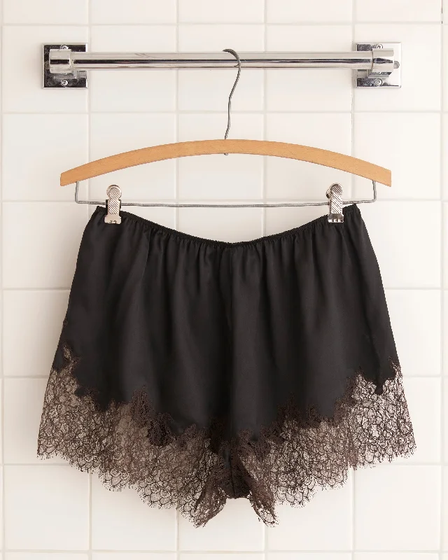 Lace Inlay Tap Shorts