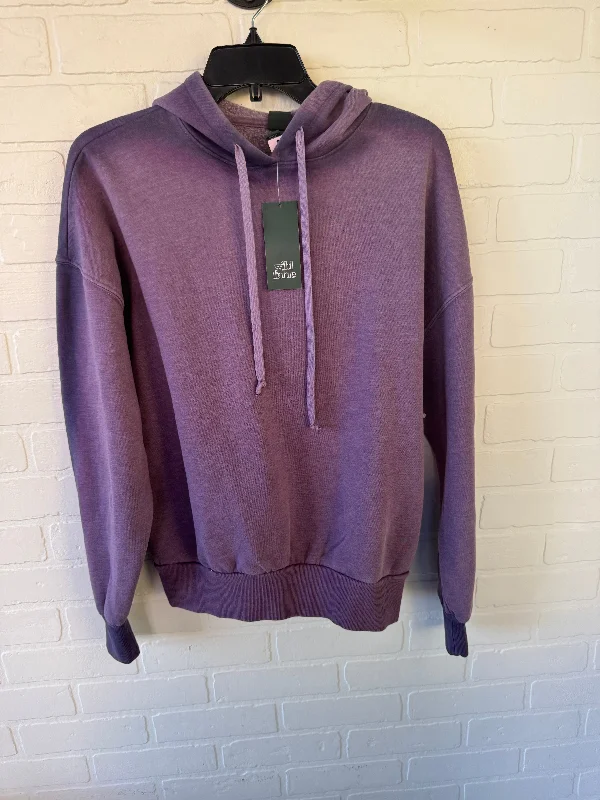 Sweatshirt Hoodie By Wild Fable In Purple, Size: S