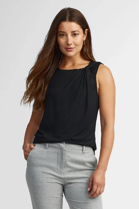 Camisole torsadée lyocell - Femme