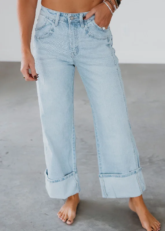 Stormie Vervet Cuffed Jeans