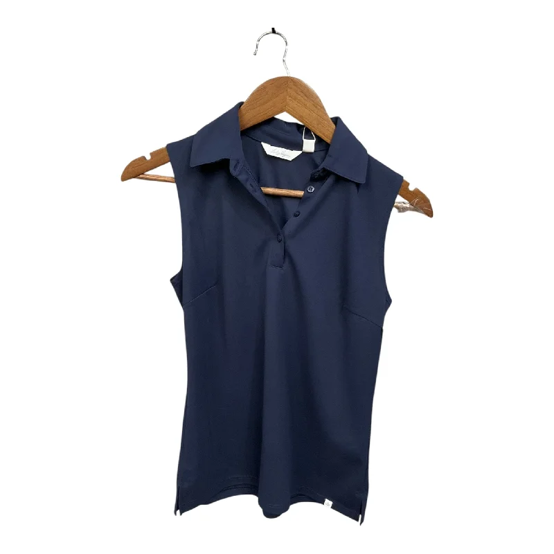 Top Sleeveless Basic By Lady Hagen In Navy, Size: Xs