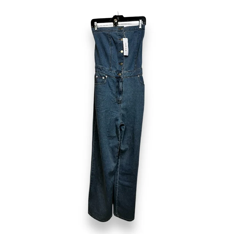 Jumpsuit By Gilli In Blue Denim, Size: S