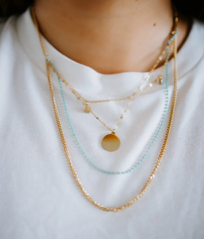 Turquoise Layered Necklace