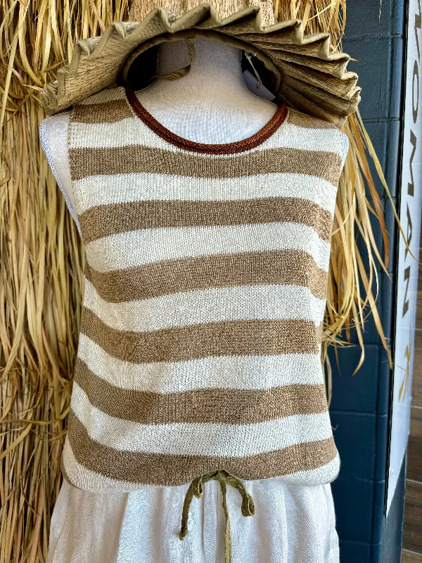 Spring Tank ~ Striped