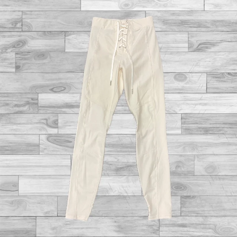 Pants Leggings By Good American In White, Size: 0