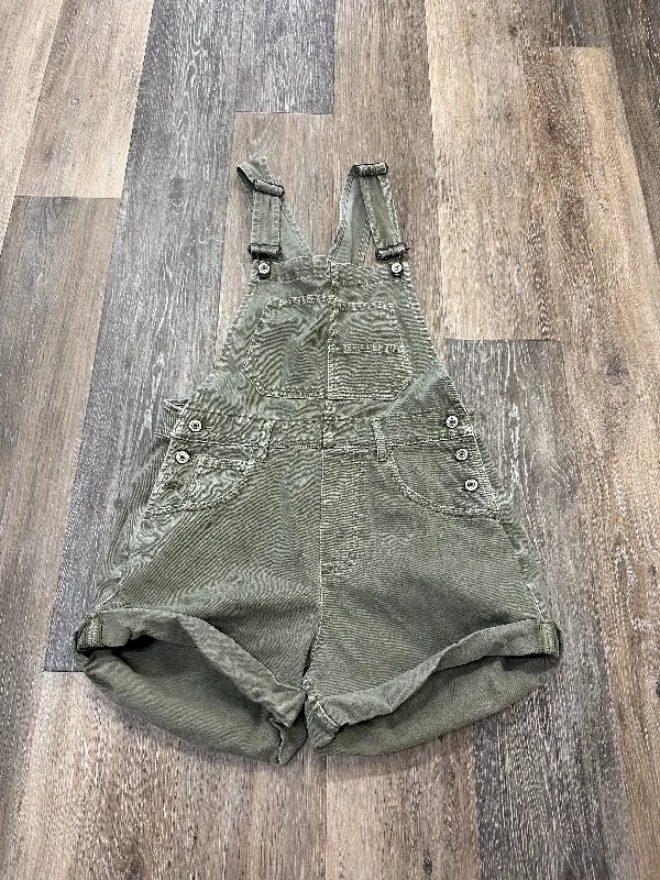 Overalls By We The Free In Green Denim, Size: Xs