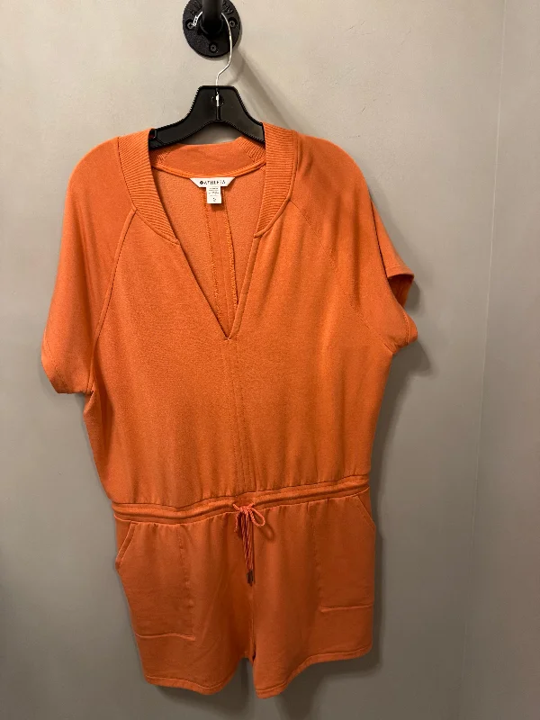 Romper By Athleta In Orange, Size: Xl