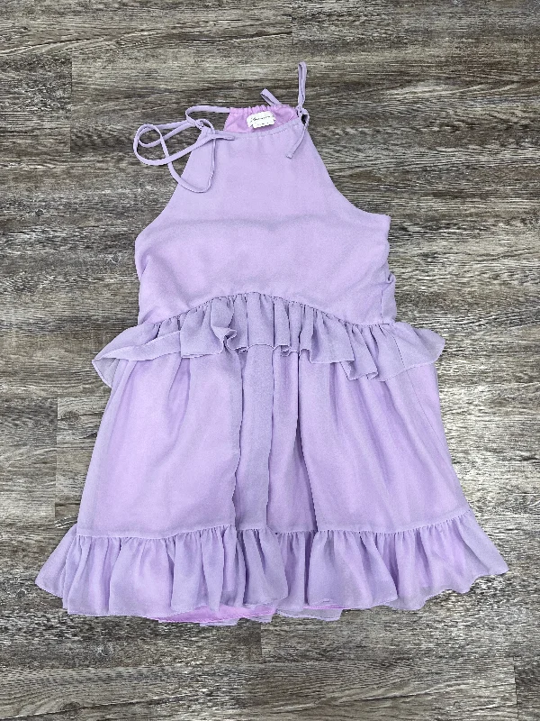 Dress Casual Short By Lovers & Friends In Purple, Size: Xxs