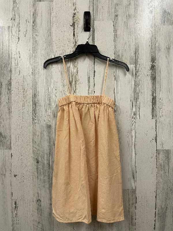 Dress Casual Short By Zara In Orange, Size: Xs