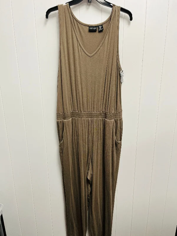 Jumpsuit By Rachel Zoe In Brown, Size: Xl