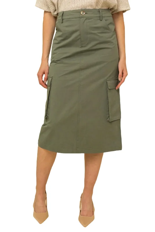 Callen Skirt In Olive