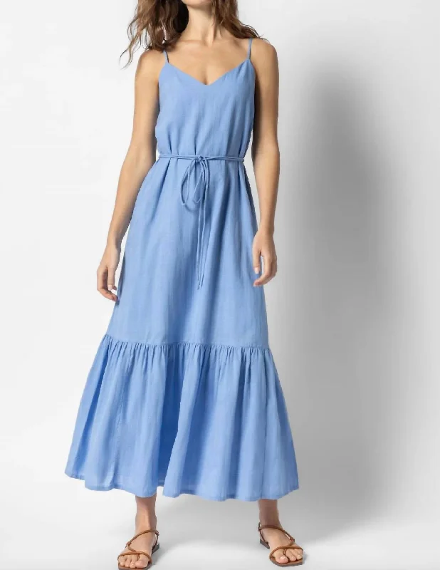 Cami Maxi Dress In Harbor