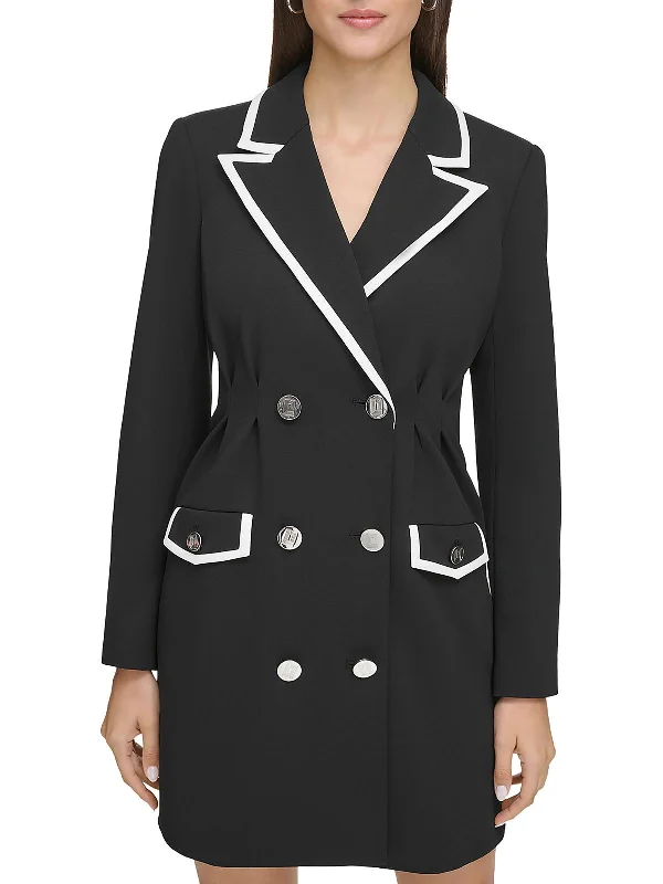 Womens Blazer Dress Professional Mini Dress