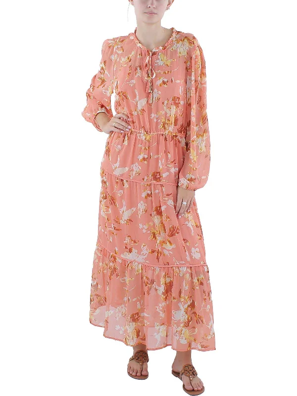 Womens Long Sleeve Long Maxi Dress