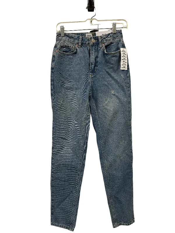 Jeans Straight By Bdg In Blue Denim, Size: 0