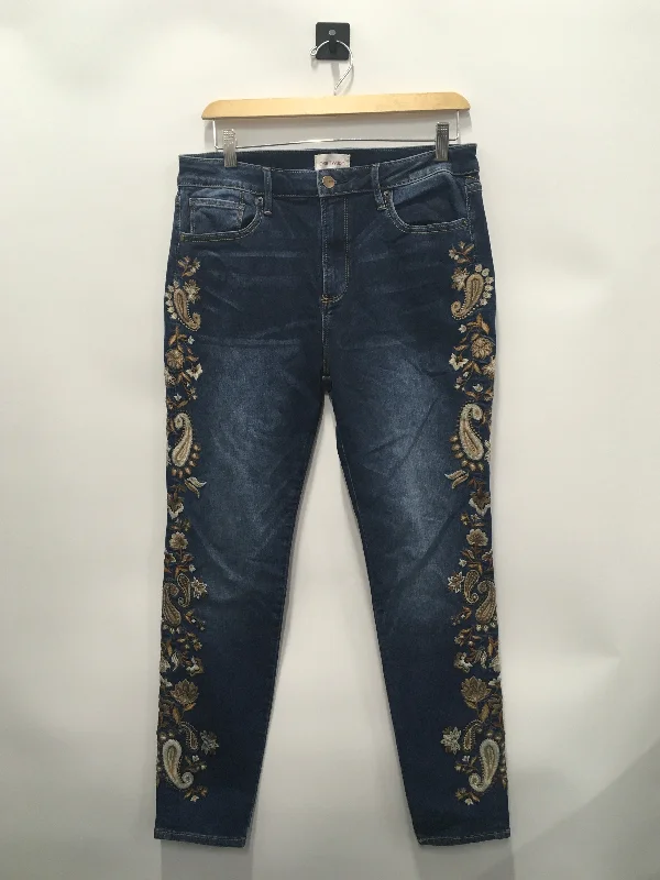 Jeans Straight By Driftwood In Blue Denim, Size: 8