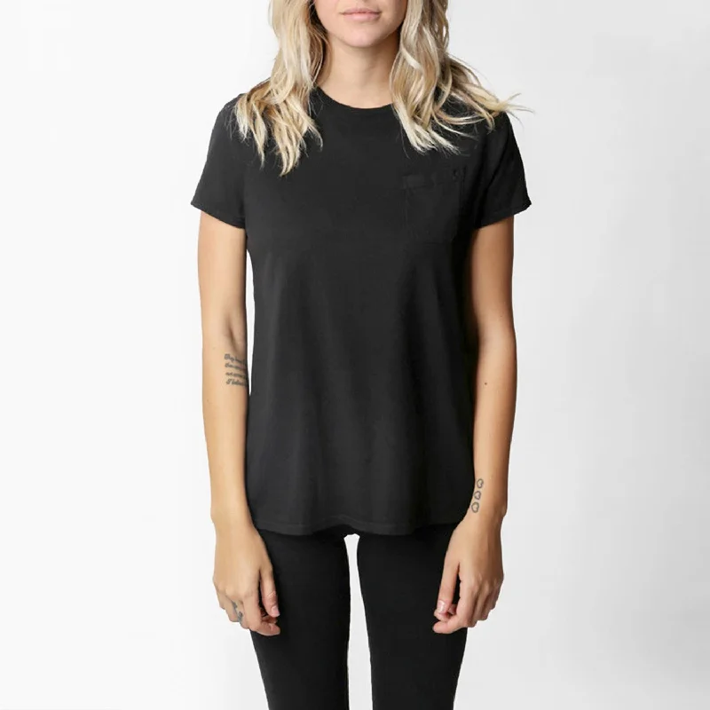 Crew Pocket Tee (Black)