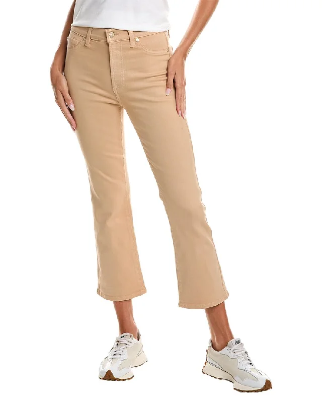 7 For All Mankind High-Waist Chocolate Coated Jean