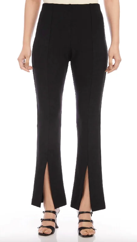 Harlow Bootcut Pants In Blk