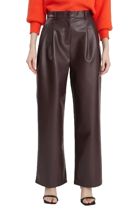 Phoenix Pant In Wine