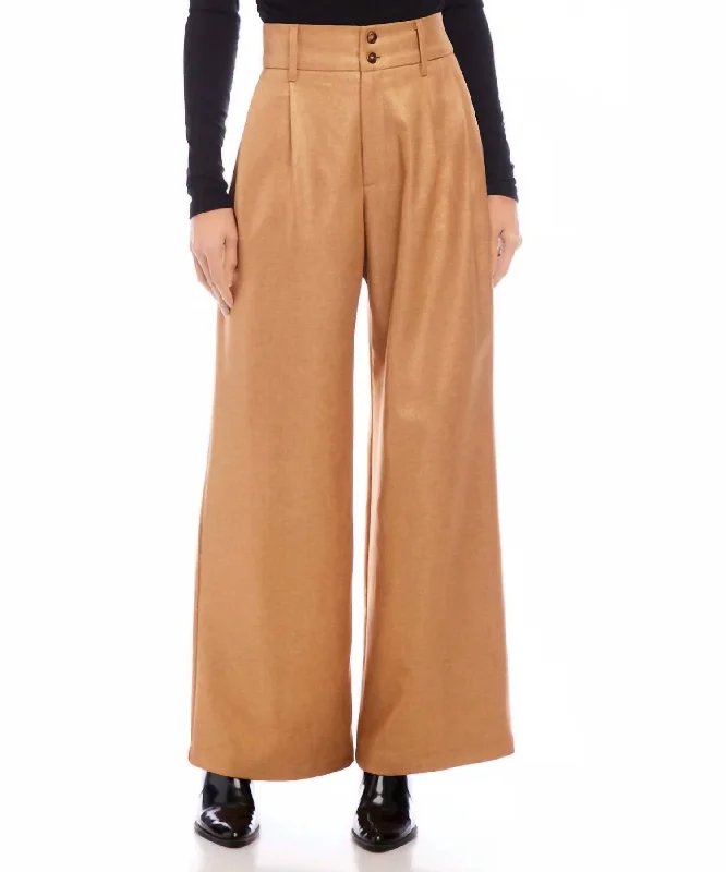 Sadie Trousers In Camel