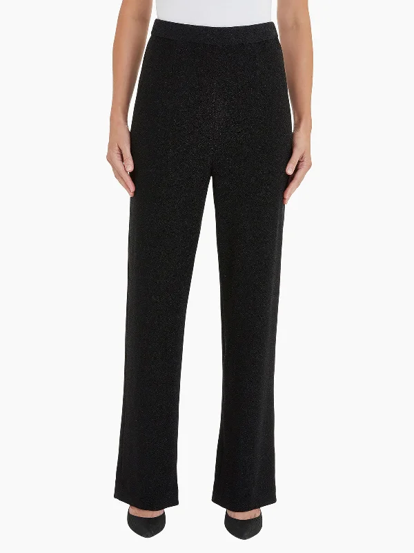 Sparkle Pull-On Wide Leg Pant