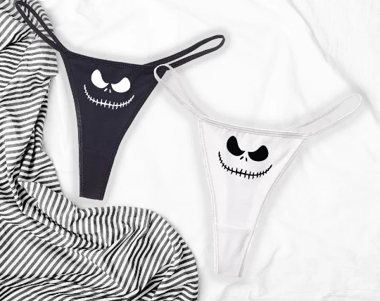 Jack Skellington Inspired Thong