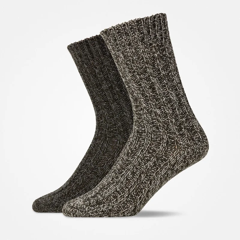 Norweger Socken | Mix (Olive)