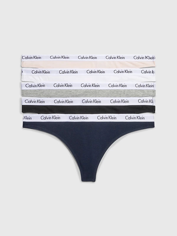 Pack 5 Tangas Calvin Klein