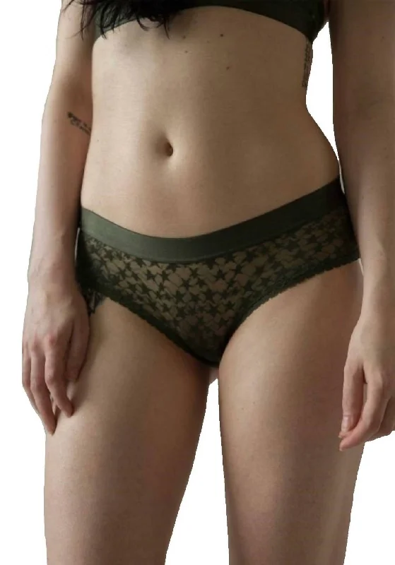 Solstice Hipster Panty In Hunter