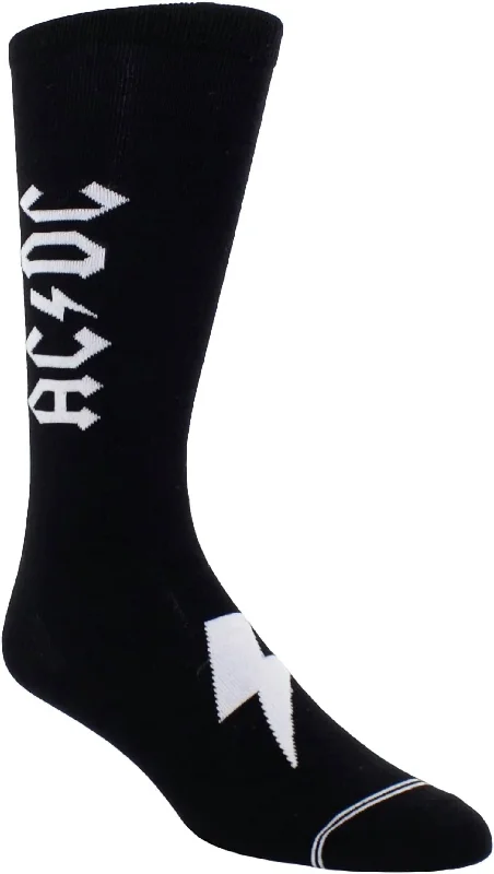 Unisex - Acdc Premium Crew Socks In Black