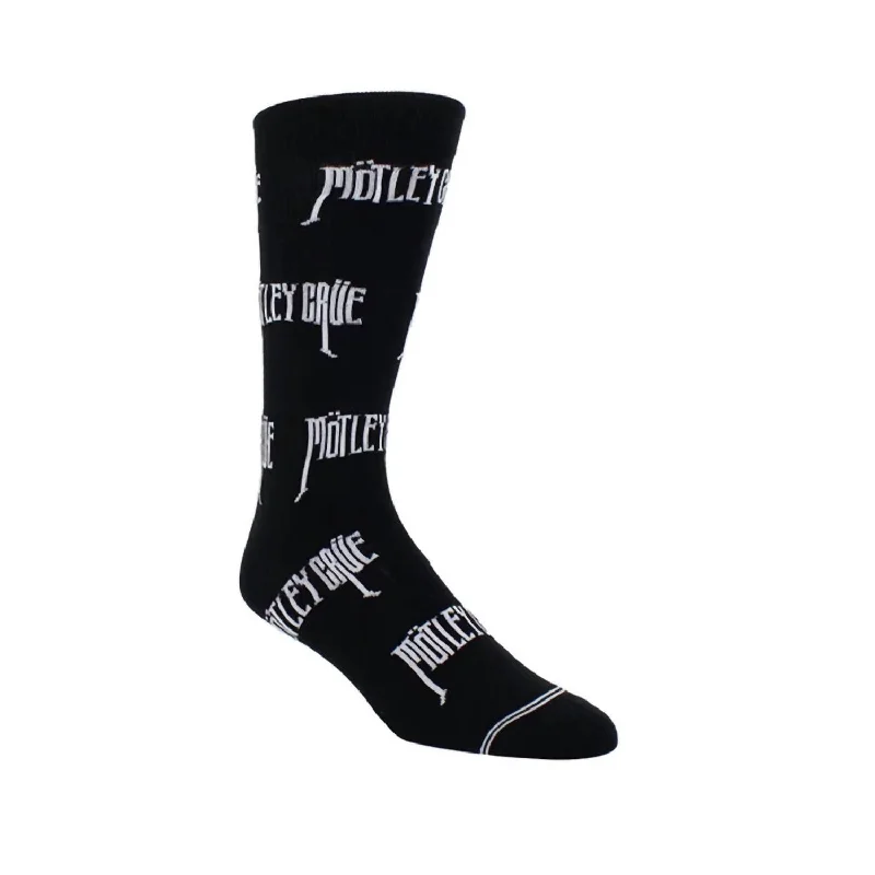 Unisex - Motley Crue Socks Gift Set Socks In Black