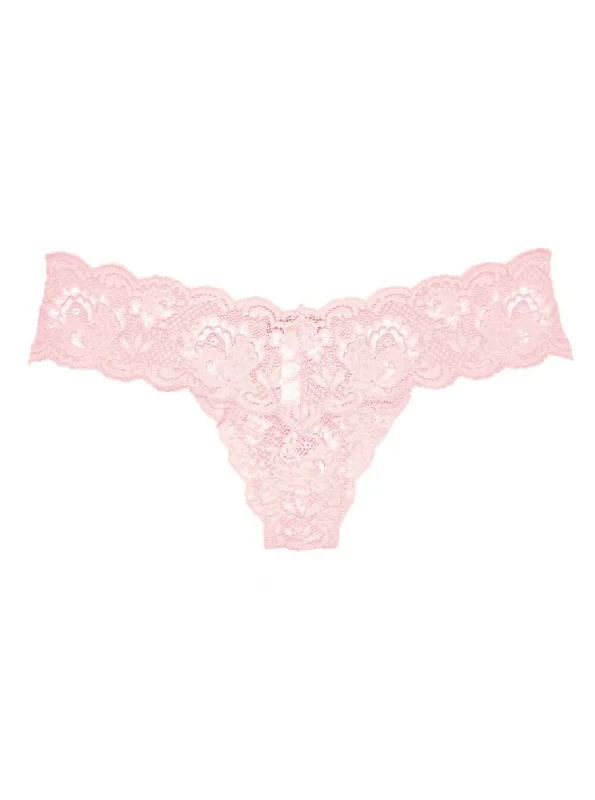 Women's Never Say Never Cutie Thong Panty In Pink Lilly