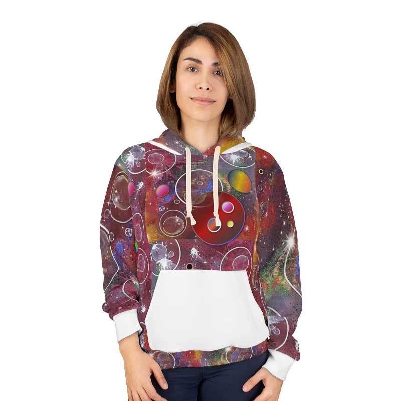 AOP Unisex Pullover Hoodie GALAXY