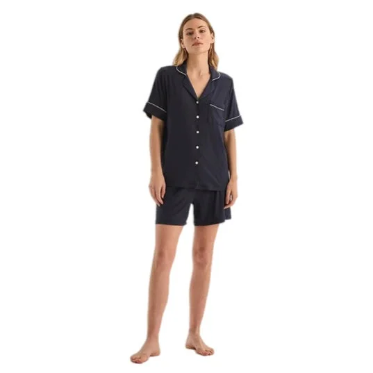 Gingerlilly Harper Navy Modal Short PJ