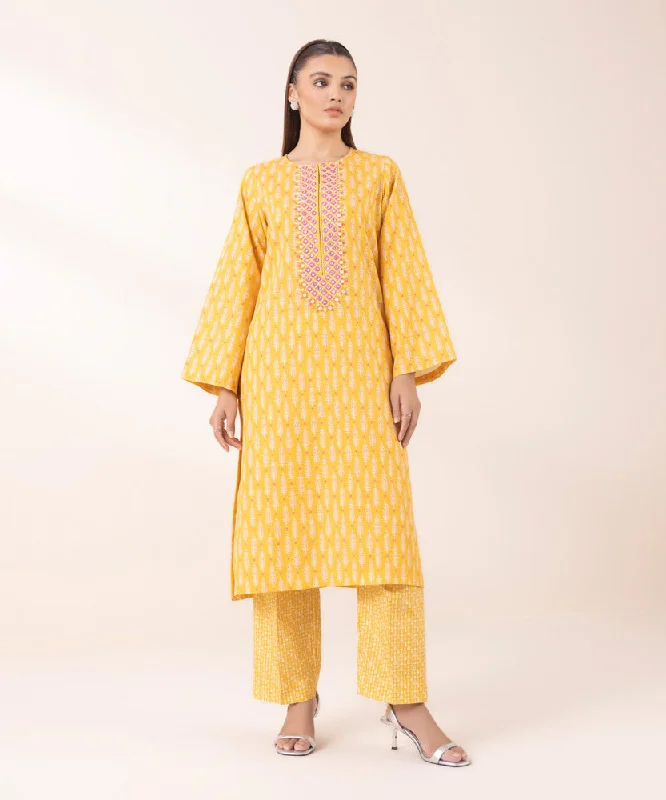 Embroidered Light Khaddar Shirt